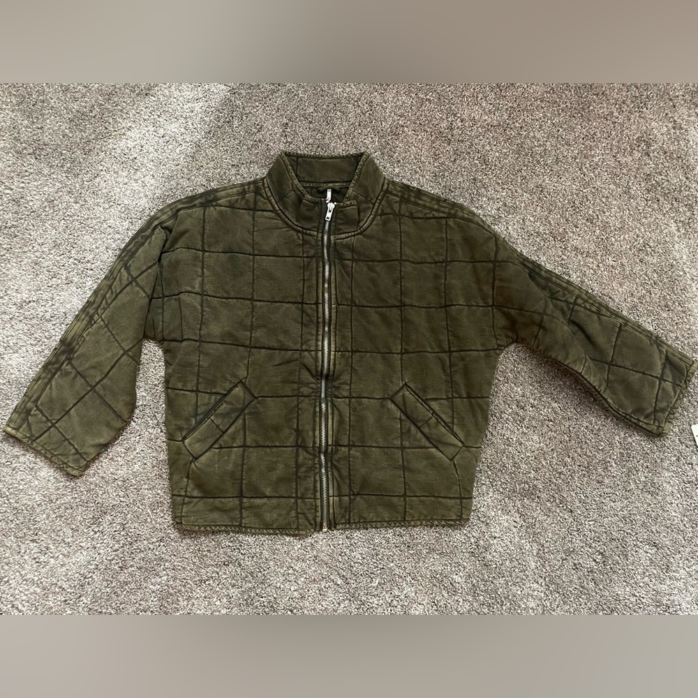 Free People Dolman Quilted Jacket